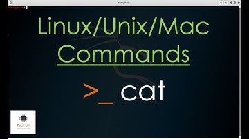 cat command in Unix/Linux