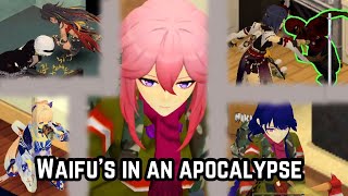 Genshin Waifu's get Isekaied into Project Zomboid