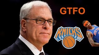 Phil Jackson: Carmelo would be better off somewhere else