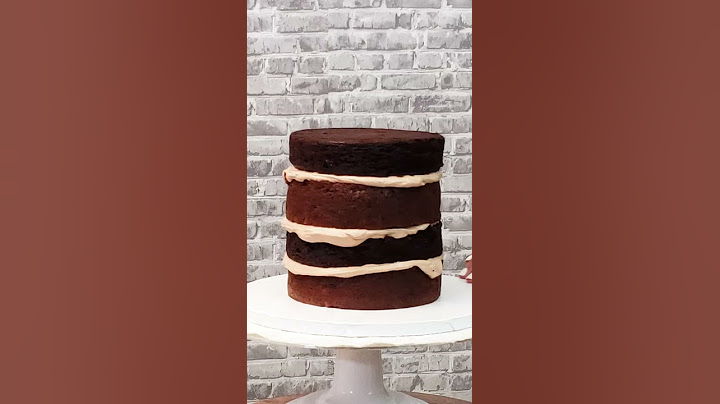 Perfectly Even Stacked Cakes #cakeshorttutorial #short #caketutorial