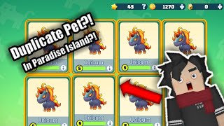 New Duplicate Pet In Paradise Island?!! 100% Work!!? Blockman Go Adventure screenshot 5