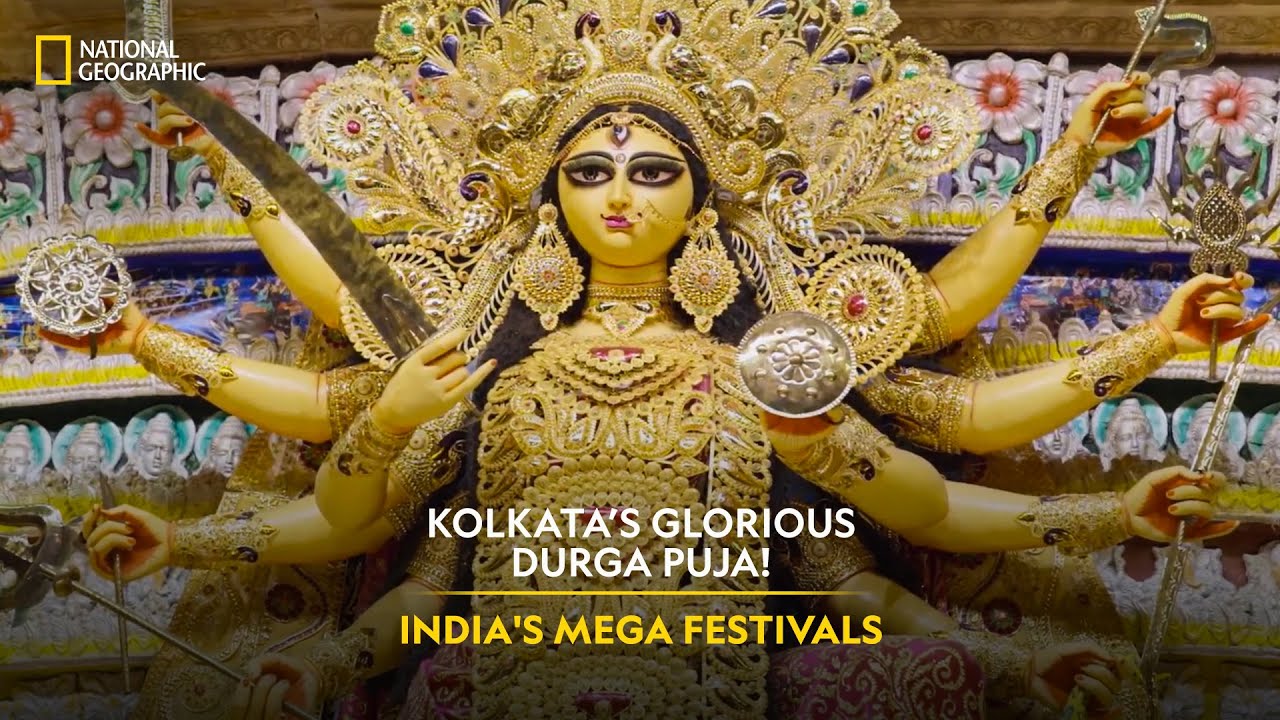 Kolkatas Glorious Durga Puja  Indias Mega Festivals  Full Episode  National Geographic