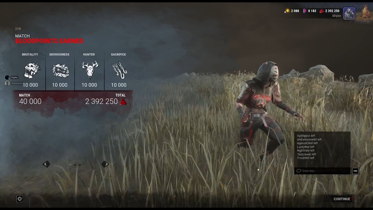 Dead By Daylight - 2v8 1 hr BP grind as Legion with Acrono187 - YouTube