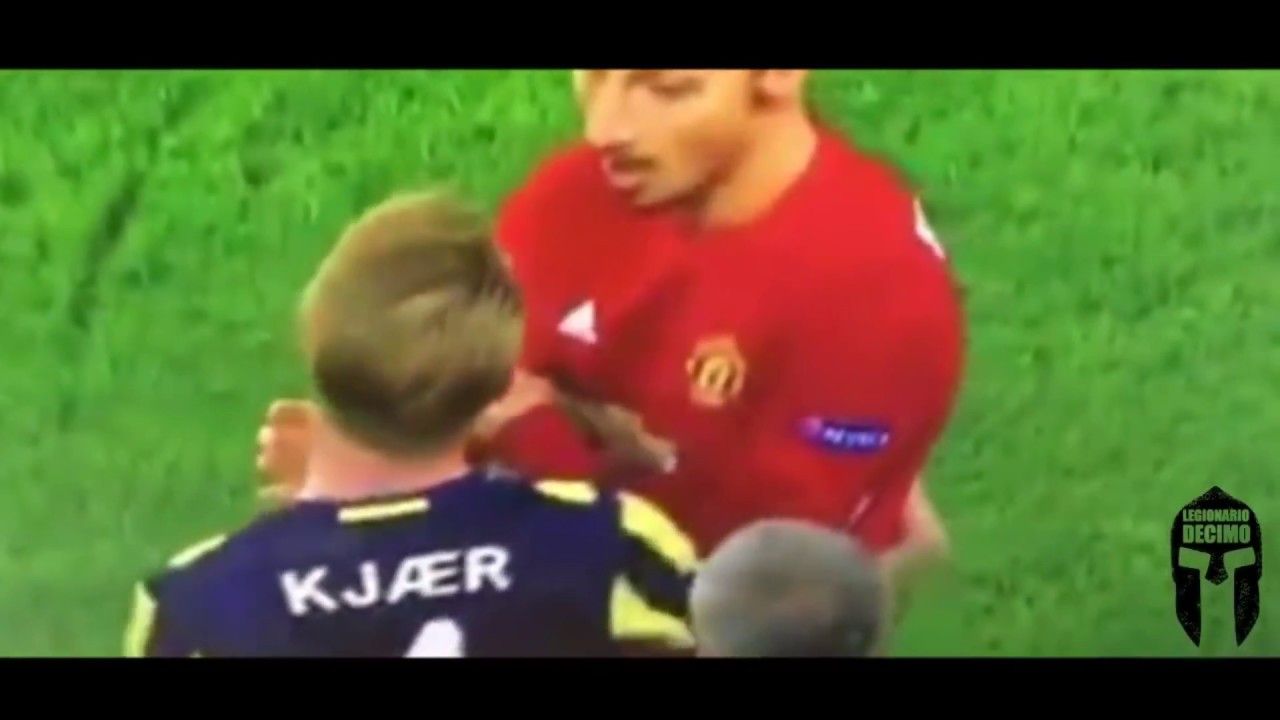 Zlatan all fights at Manchester United 2017
