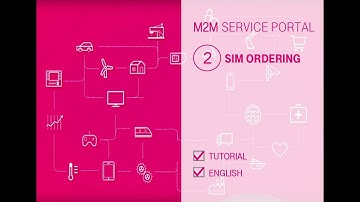 Tutorial: M2M Service Portal - Sim Ordering