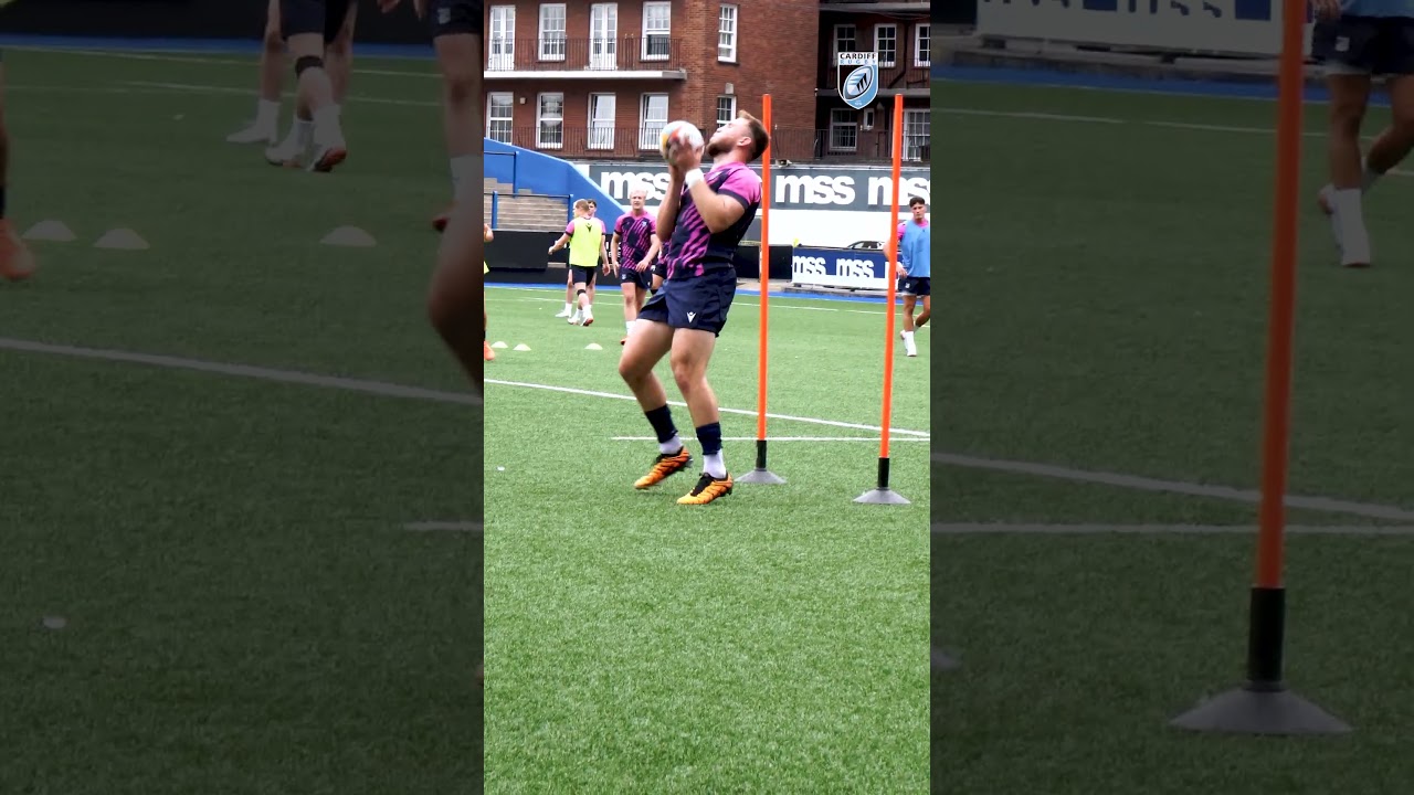 Training at the Arms Park 