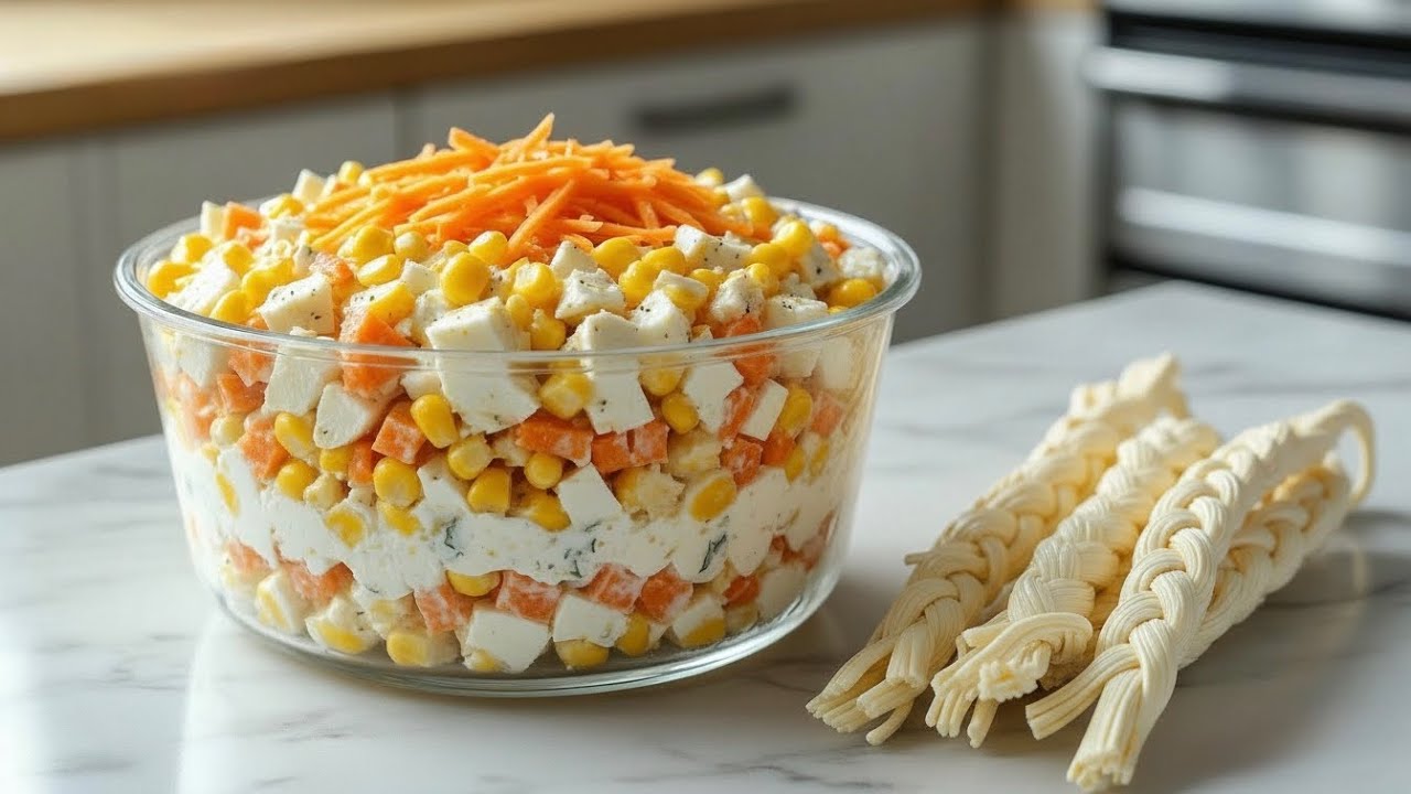 BRAIDED CHEESE SALAD 🧀