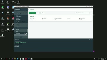 Crear, insertar y eliminar un registro a la base de datos(MongoDB)