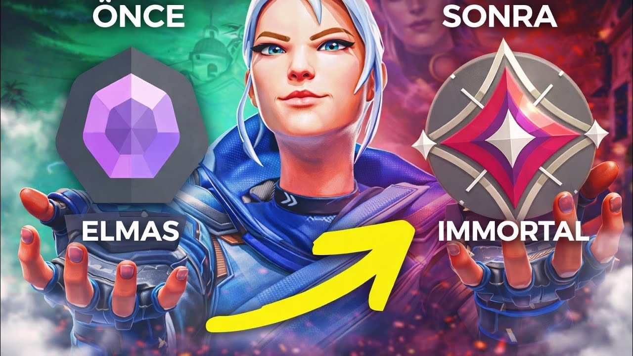 YAVAŞ YAVAŞ YÜCELİK ELOYA YAKLAŞIYORUZ !! ELMAS ELODAN İMMORTALA DOĞRU #3 VALORANT RANKED