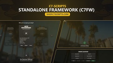 C7 Framework V3 | Showcase | FiveM Standalone