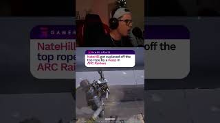 NateHill got suplexed off the top rope by a wasp #natehill #tfue #arcraiders