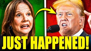 TRUMP FREAKS OUT—GM CEO Just WIPED THE FLOOR With Trump