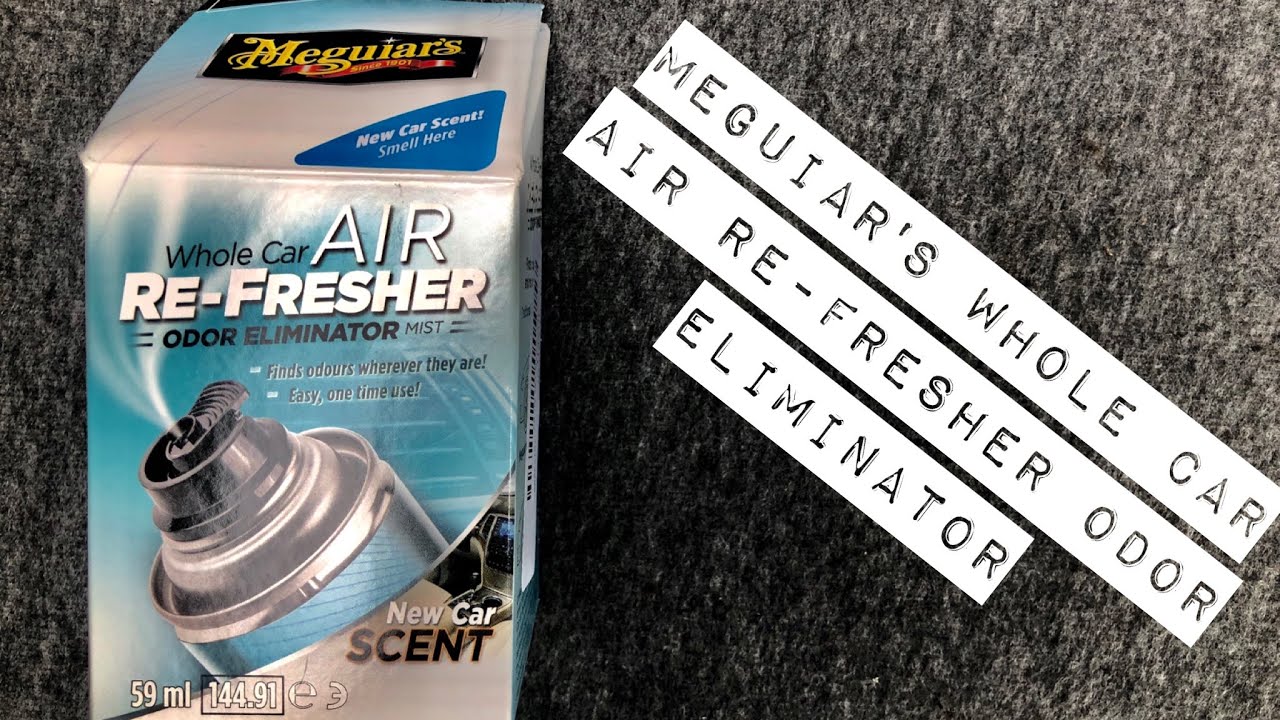 How to use the Meguiar's Whole Car Air ReFresher Odor Eliminator Mist