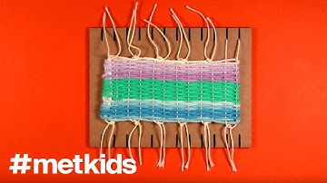#MetKids—Weave on a Mini Loom