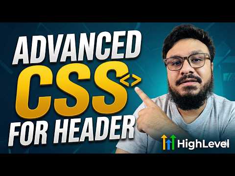 GoHighLevel Website Header Advanced CSS - Change Color On Scroll