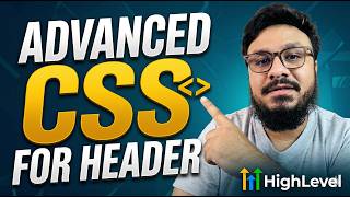 GoHighLevel Website Header Advanced CSS - Change Color On Scroll