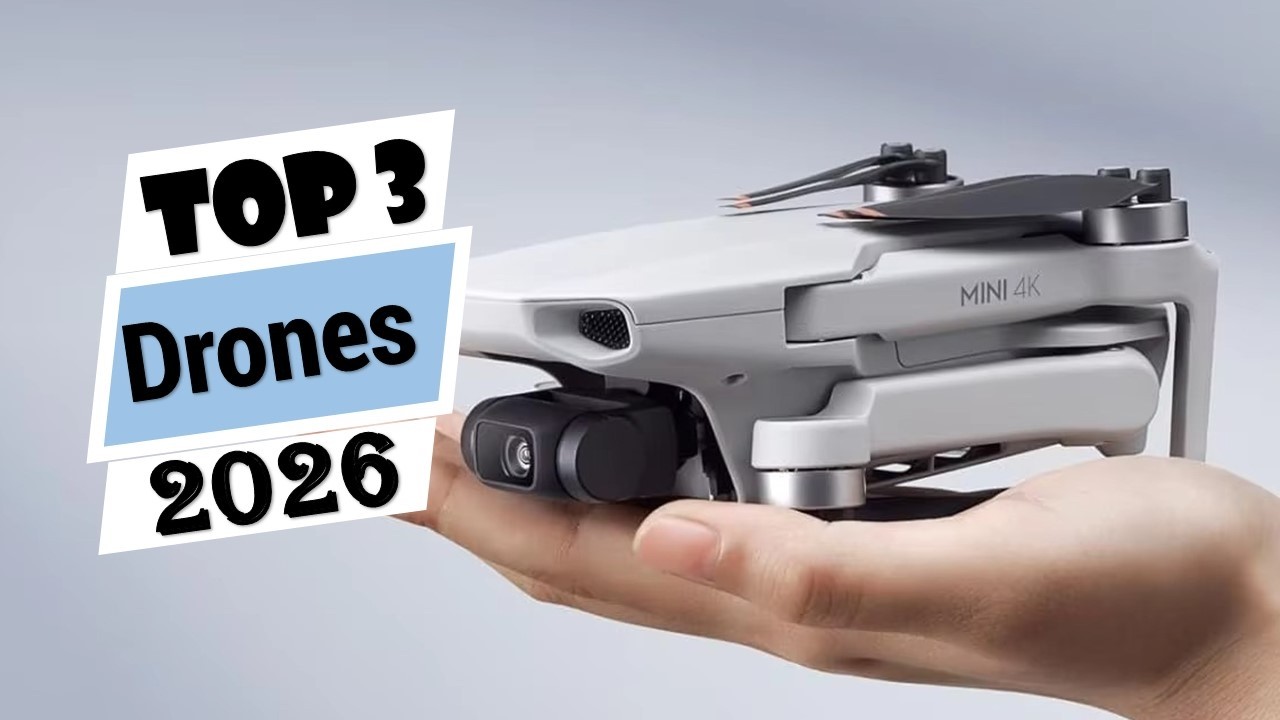 Топ-3 лучших дронов с камерой в 2026 году