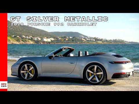 2020 Porsche 992 911 Carrera S Cabriolet - GT Silver Metallic 2020 Porsche 992 911 Carrera S Cabriolet - GT Silver Metallic