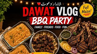 Family BBQ Party Vlog | Delicious Food, Fun & Beautiful Memories ❤️