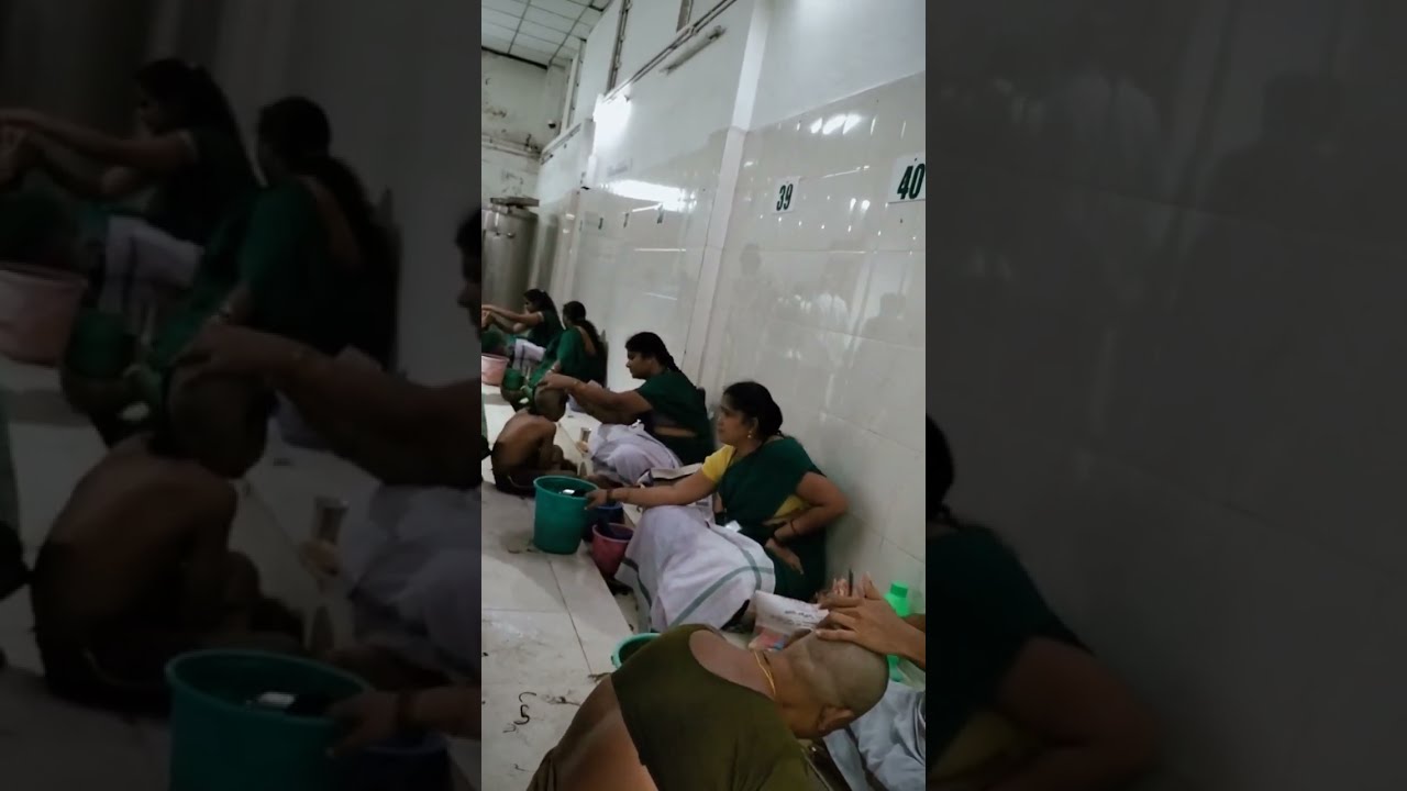 tirumala tirupati kalyanakatta headshave mottai tonsure gundu