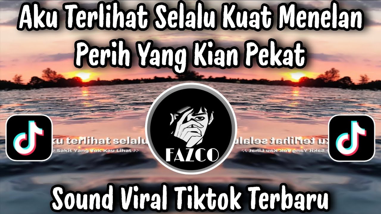 SAKIT YANG TAK KAU LIHAT - AKU TERLIHAT SELALU KUAT MENELAN PERIH YANG KIAN PEKAT / SOUND VIRAL 2026