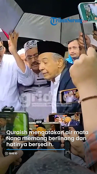 Tangis Najwa Shihab Iringi Pemakaman Suami Tercintanya Diungkap Abi Quraish: Air Mata Nana Berlinang