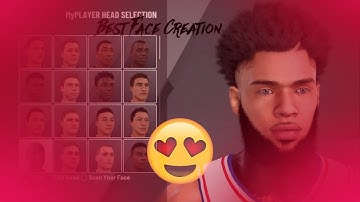 *NEW* BEST DRIPPY FACE CREATION TUTORIAL NBA 2K20! LOOK LIKE DRIBBLE GOD! DEMIGOD FACE CREATION