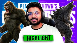 KONG & GODZILLA VS H¥DRA ALPHA! 🥵🤣- SUPER FUNNY HIGHLIGHT in PUBG MOBILE!!