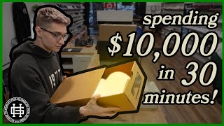 Spending $10,000 in a BIG day of buying sneakers!!