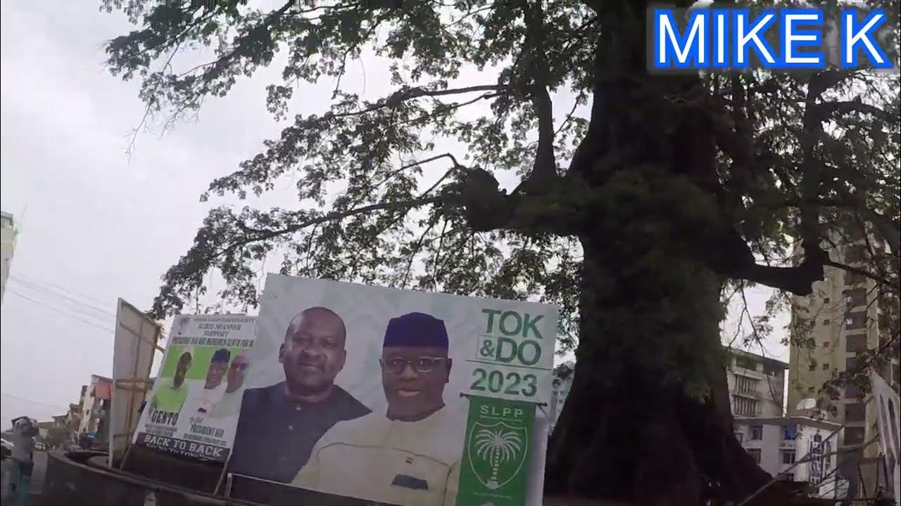 EASTER MONDAY WALK! FREETOWN SIERRA LEONE 🇸🇱, SIAKA STEVENS STREET TO