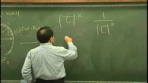 [Lecture12-6: Reflection & transmission] Introduction to Acoustics by Prof. Yang-Hann Kim