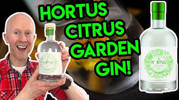 Hortus Citrus Garden Gin Review!