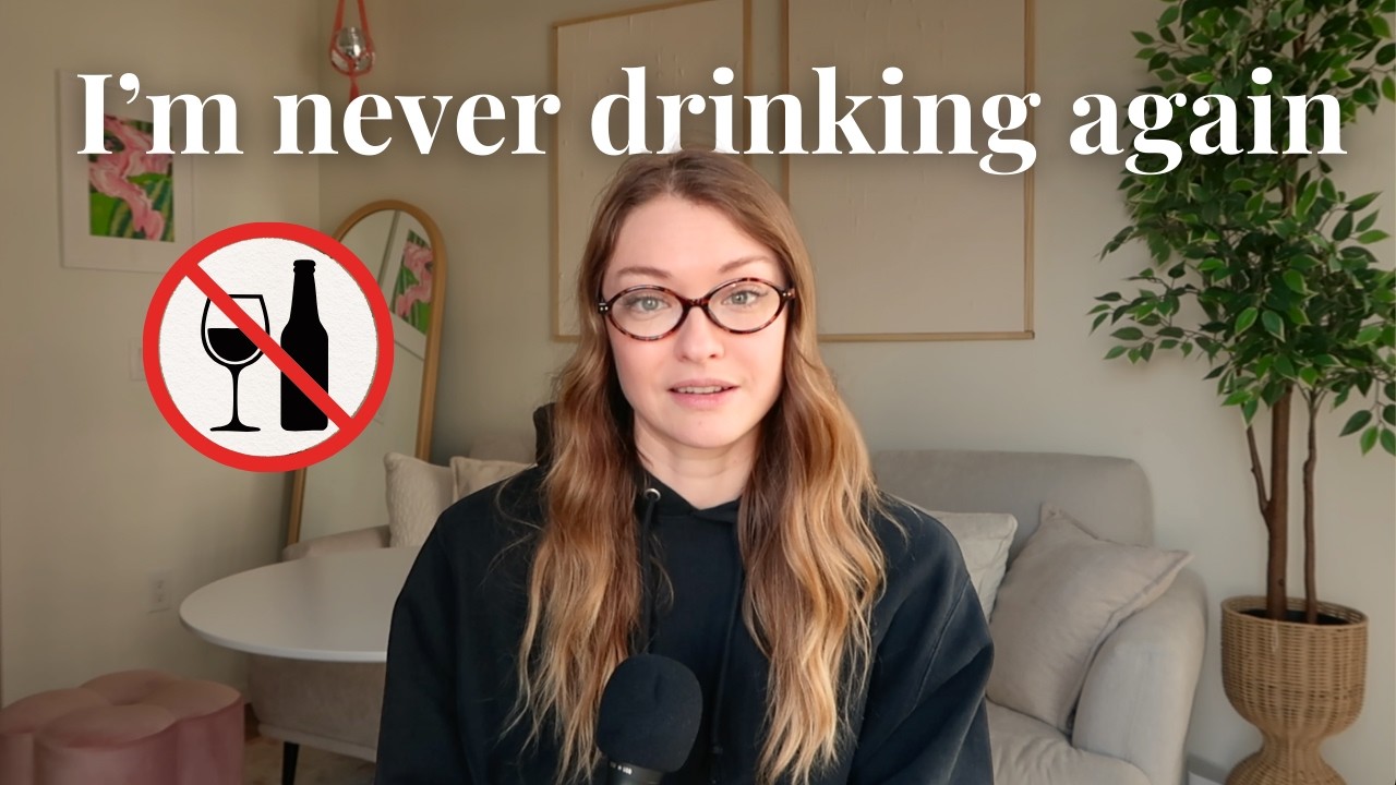 telling everyone i'm getting sober