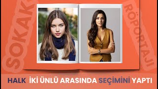 AFRA SARAÇOĞLU MU HANDE ERÇEL Mİ? | Sokak Röportajı | Mert Ramazan Demir-Hakan Sabancı