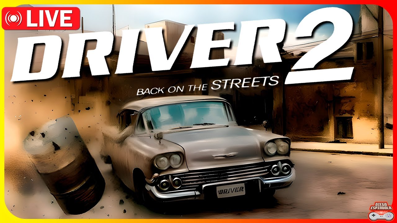Driver 2 Back On The Streets - Jeu PS1 Occasion En Bon État - Version FR