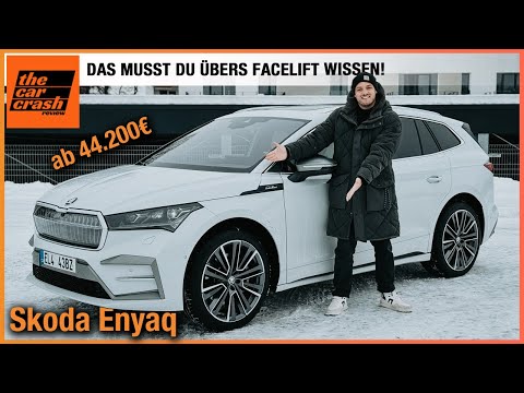 Youtube Skoda Enyaq im Test (2024) Das musst du übers Facelift ab 44.200€ wissen! Fahrbericht | Review | L&K video skoda