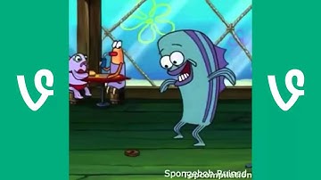 SpongeBob Vine compilation   Bad Lip Reading Vines 2015