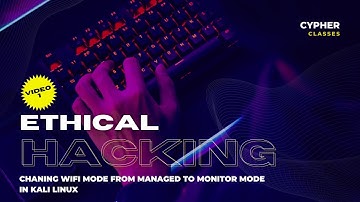 How to Convert Wifi mode from managed to monitor mode in kali linux on VMware using terminal
