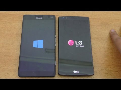 Microsoft Lumia 950XL vs LG G4 - Speed & Camera Test (4K)