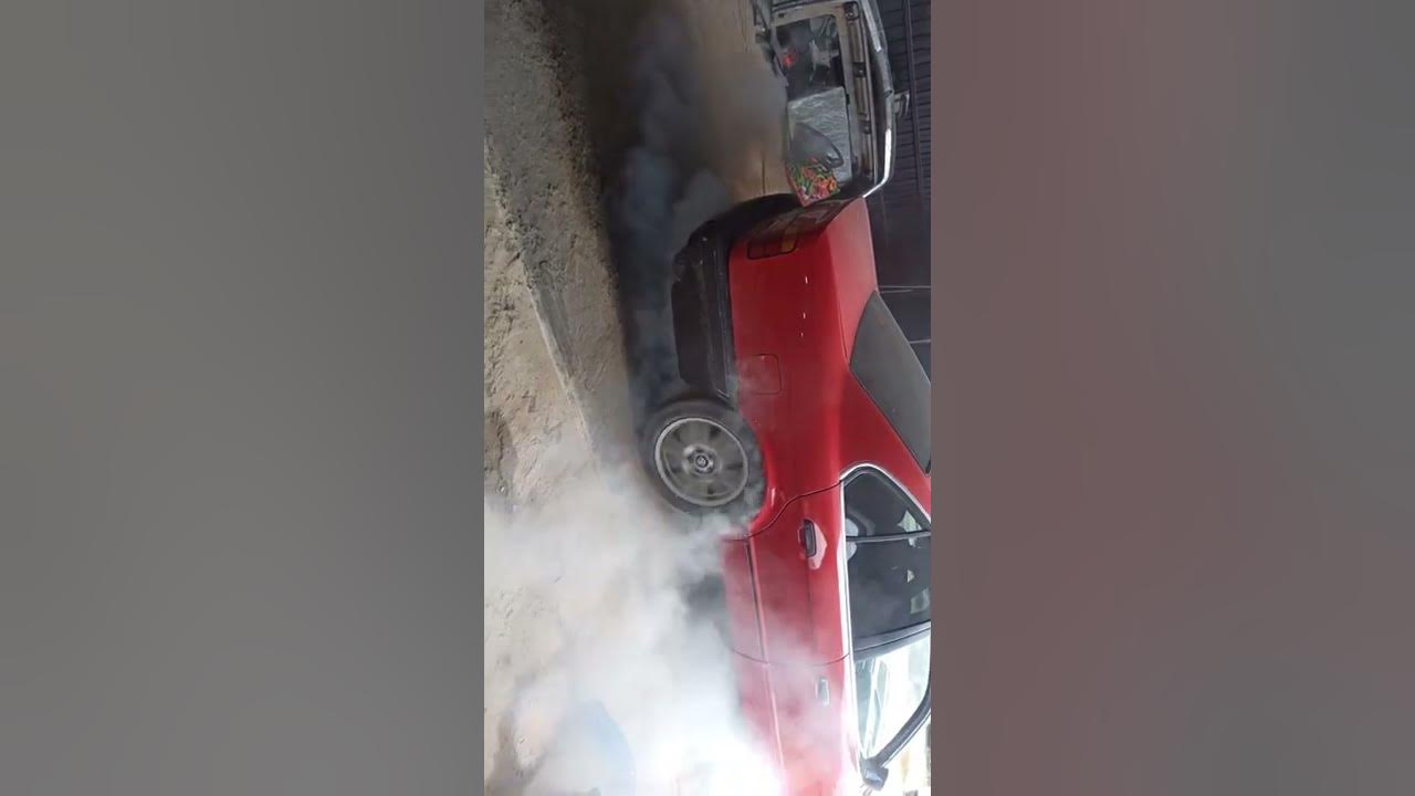 БМВ е34 бернаут