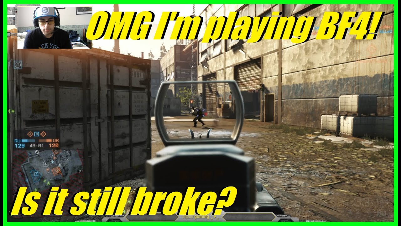 BF4 - OMG I'm FINALLY playing BF4 again! | Is it still broke? (Ace-23)