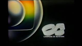 Encerramento Da Programação Da Globo-Rj 15041991