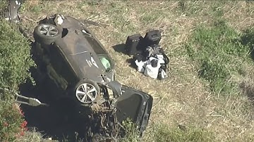 Authorities haven’t yet pulled information from ‘black box’ of SUV Tiger Woods was driving