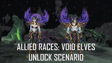 Void Elves Allied Race Unlock Questline