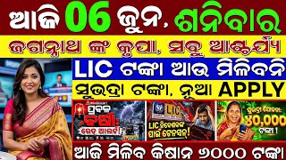 Odisha Evening News LIVE: 6 June 2026 | Govt Jobs Recruitment Alert 💼 | IMD Heatwave Warning ☀️