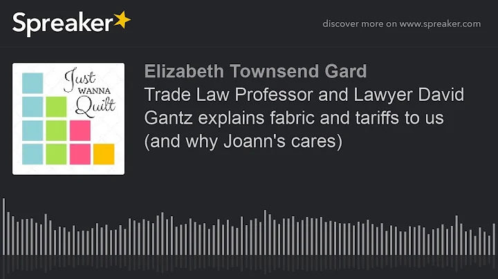 Trade Law Professor and Lawyer David Gantz explain...