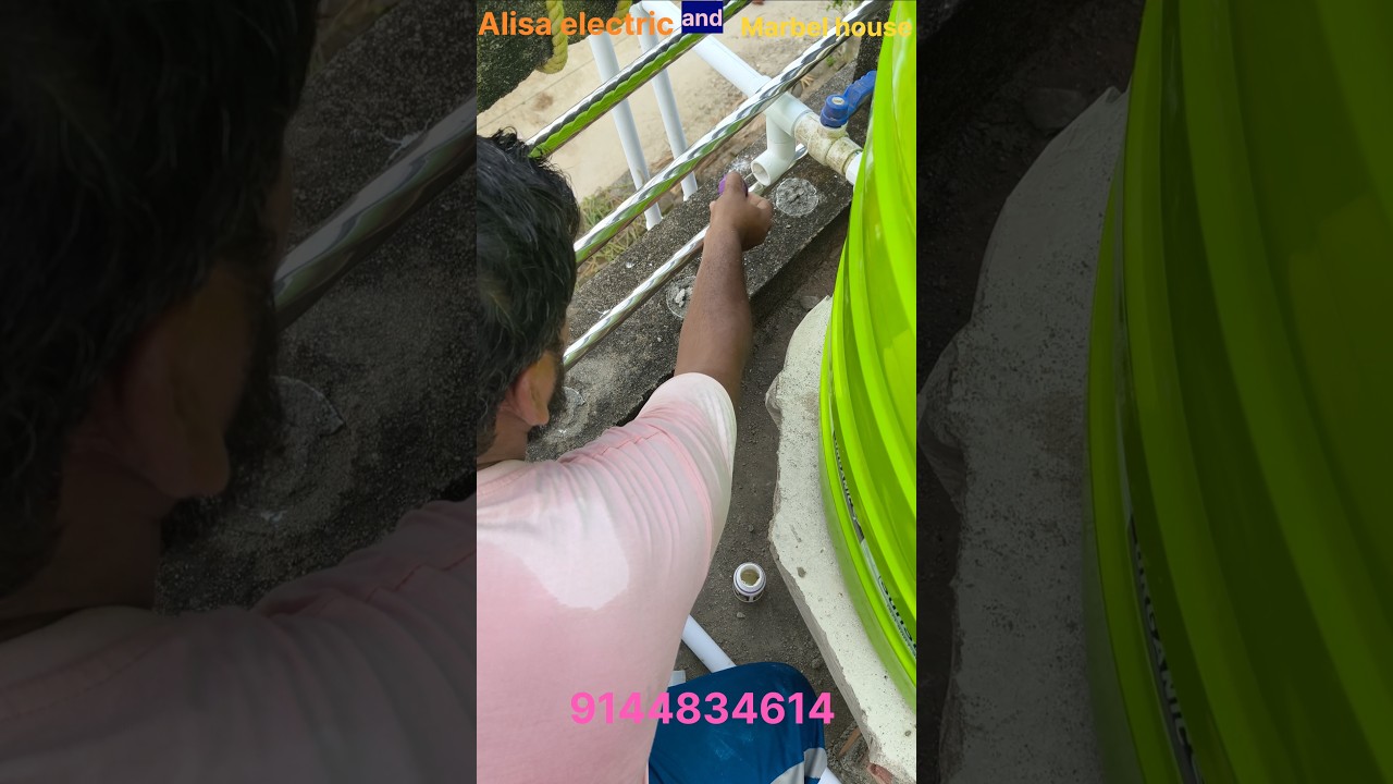 filter work/plumber work/thank fitting work/pipeline work 