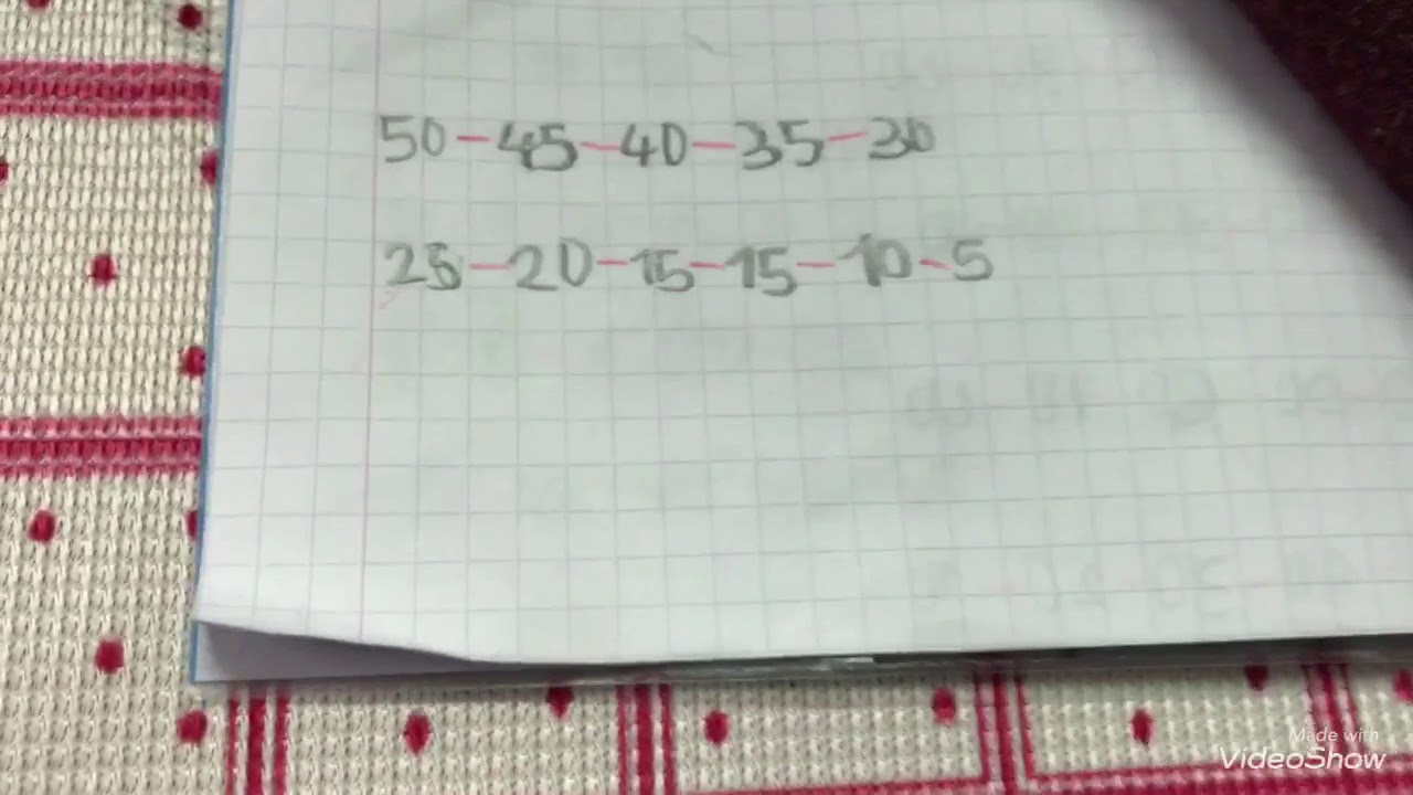 20 Den Geriye Ritmik Sayma 1 Sinif By Ertan Ogretmenim
