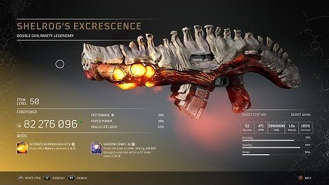 Outriders modded weapons max skill tree