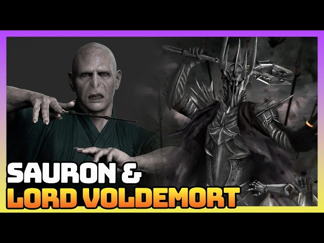 3 coisas em comum entre Voldemort, de Harry Potter, e Sauron, de O Senhor  dos Anéis